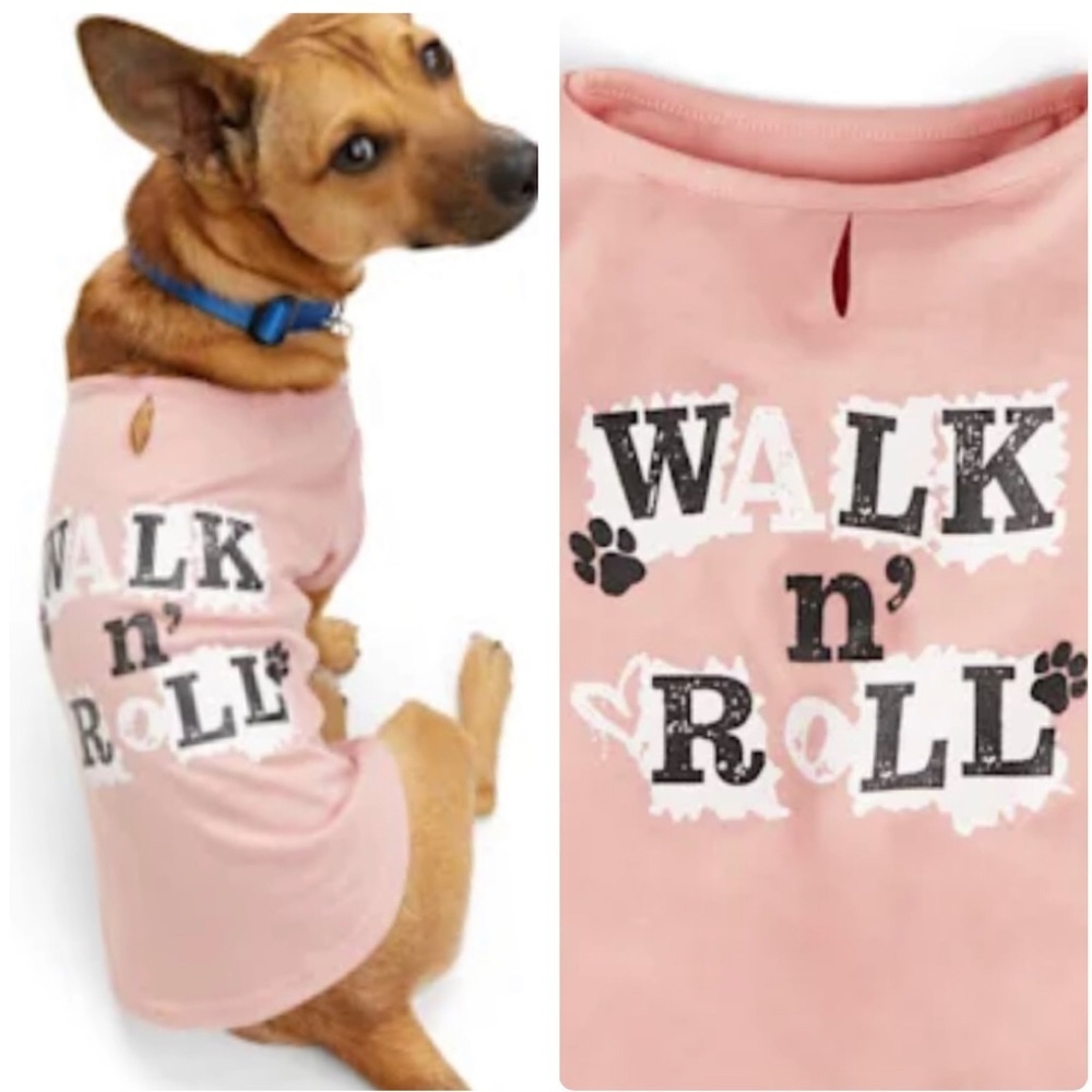 Walk n roll “the Revolutionary” dog t-shirt XXS